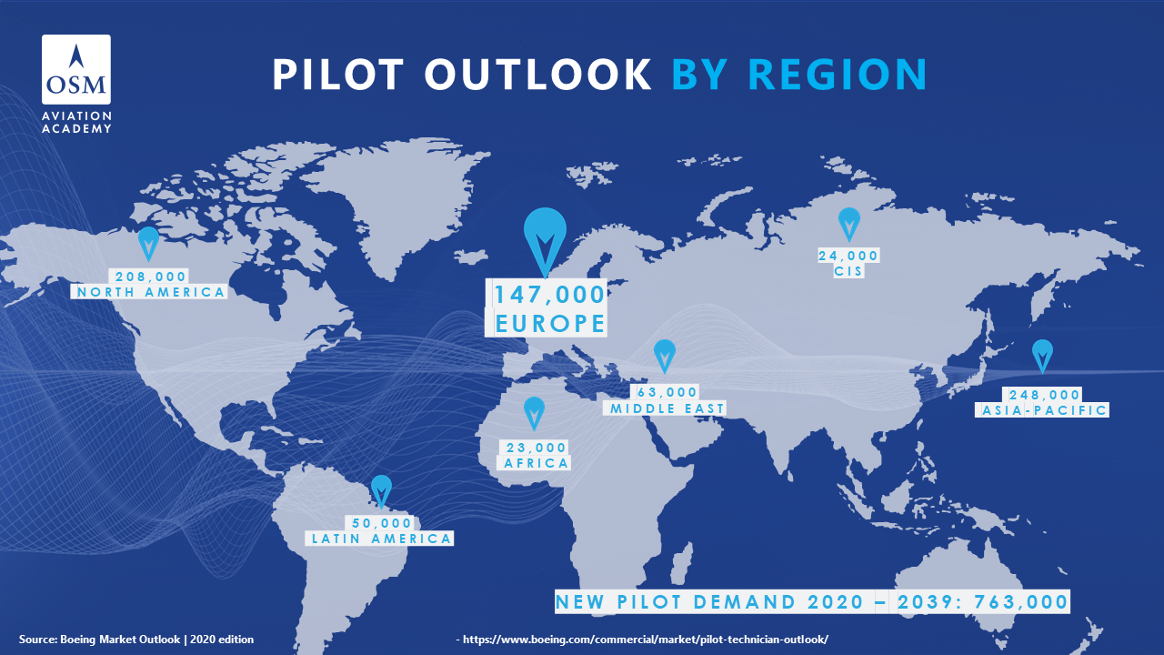 Pilot-Demand-by-Region-Map