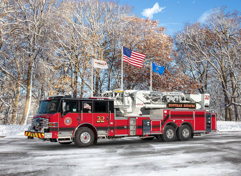Hoffman Estates Fire Department - Aerial – Aerial | Pierce | Hoffman Estates, Illinois