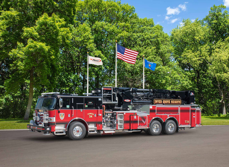 Inver Grove Heights Fire Department - Aerial – Aerial | Pierce | Inver Grove Heights, Minnesota