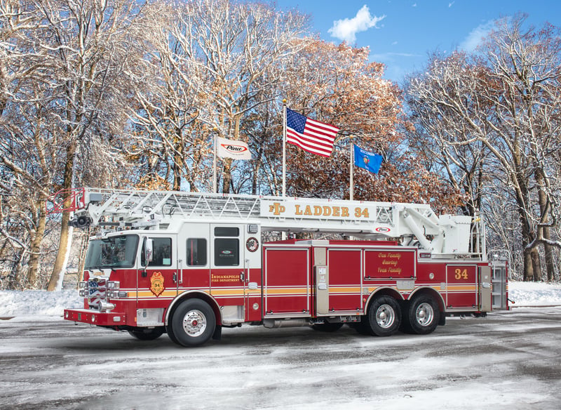 Indianapolis Fire Department - Aerial – Aerial | Pierce | Indianapolis, Indiana