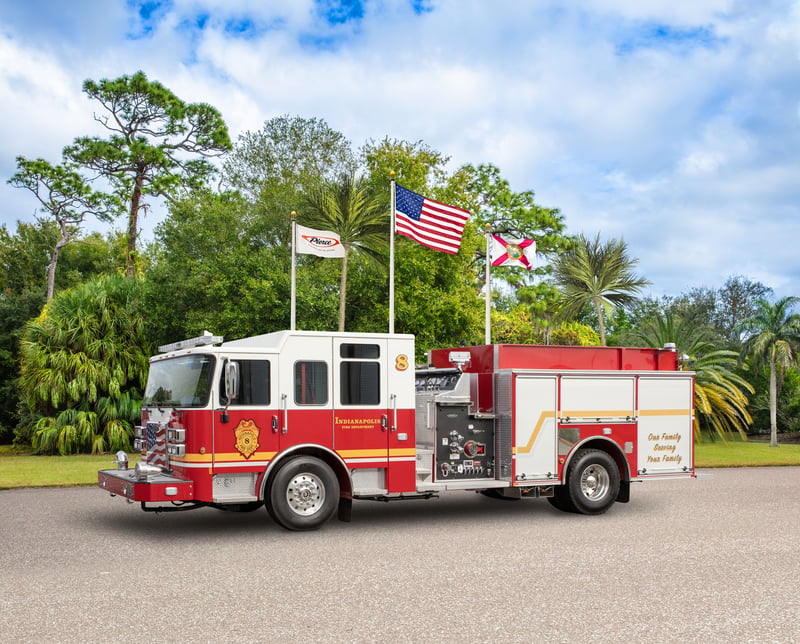 Indianapolis Fire Department - Pumper – Pumper | Pierce | Indianapolis, Indiana