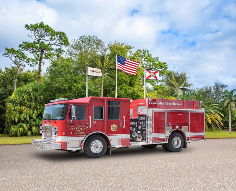 Centralia City Fire Department - Pumper – Pumper | Pierce | Centralia, Illinois
