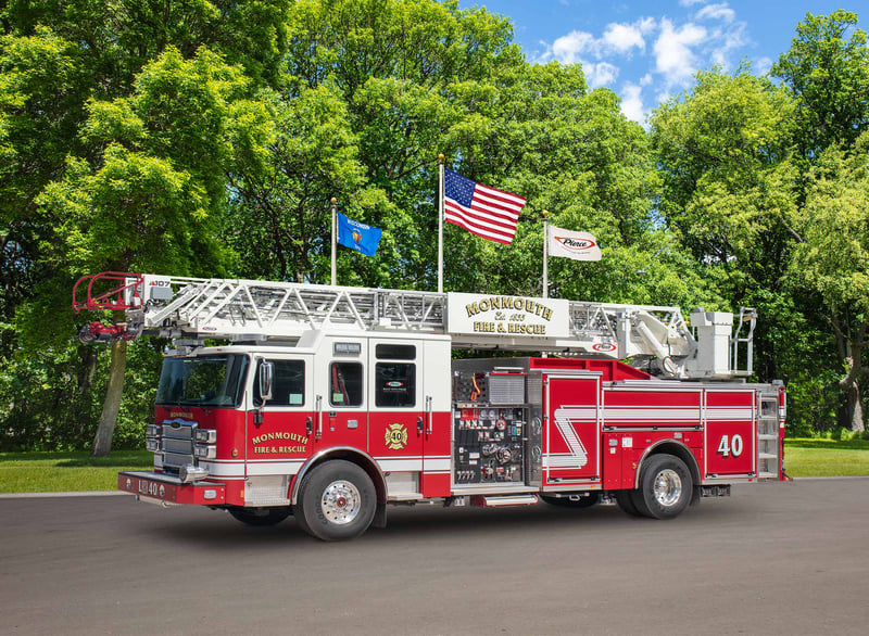 Monmouth Fire Department - Aerial – Aerial | Pierce | Monmouth, Illinois