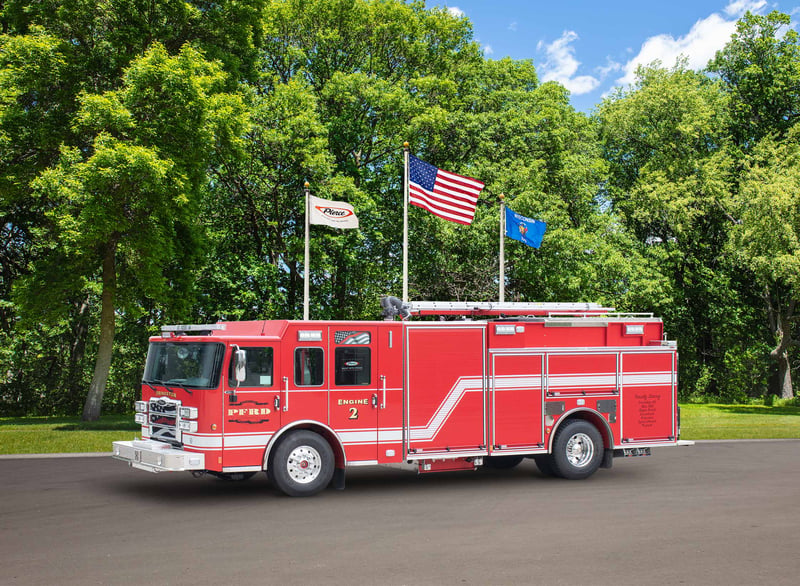 Princeton Fire/Rescue Department - Pumper – Pumper | Pierce | Princeton, Minnesota