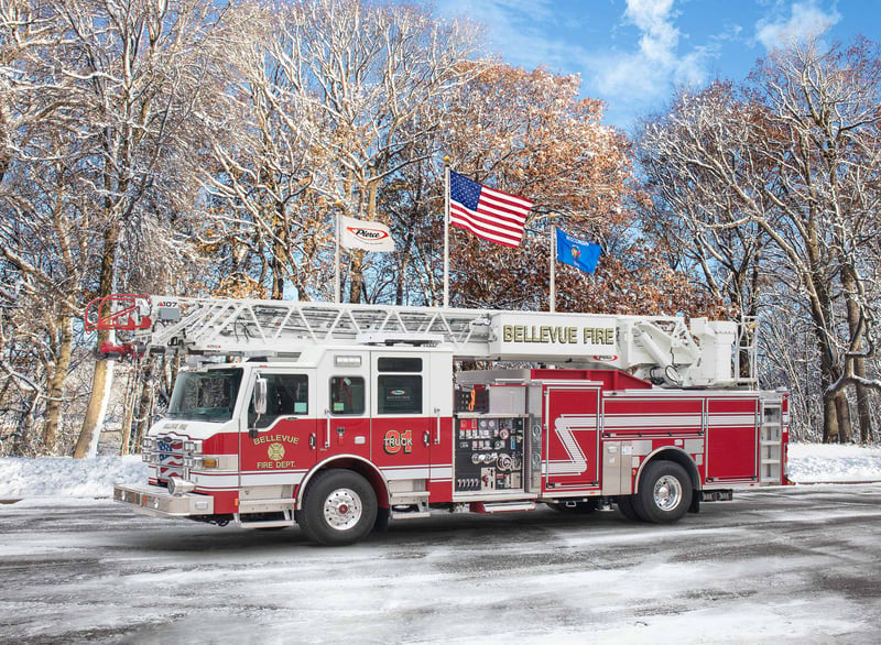 Bellevue Fire Department - Aerial – Aerial | Pierce | Bellevue, Nebraska