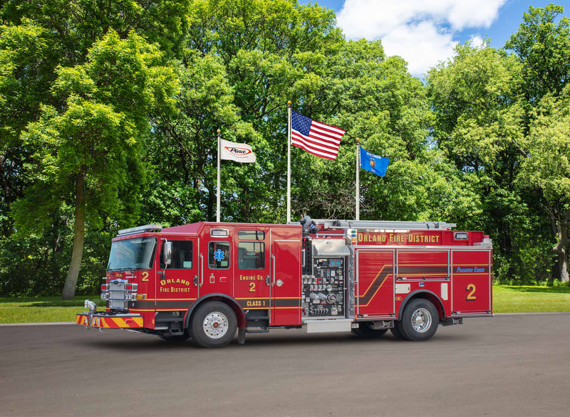 Orland Fire Protection District - Pumper – Pumper | Pierce | Orland Park, Illinois