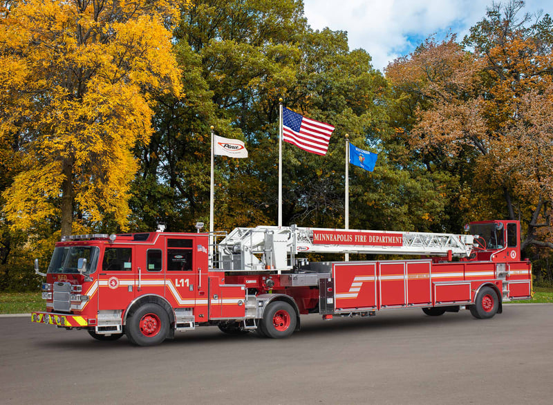 Minneapolis Fire Department - Aerial – Aerial | Pierce | Minneapolis, Minnesota