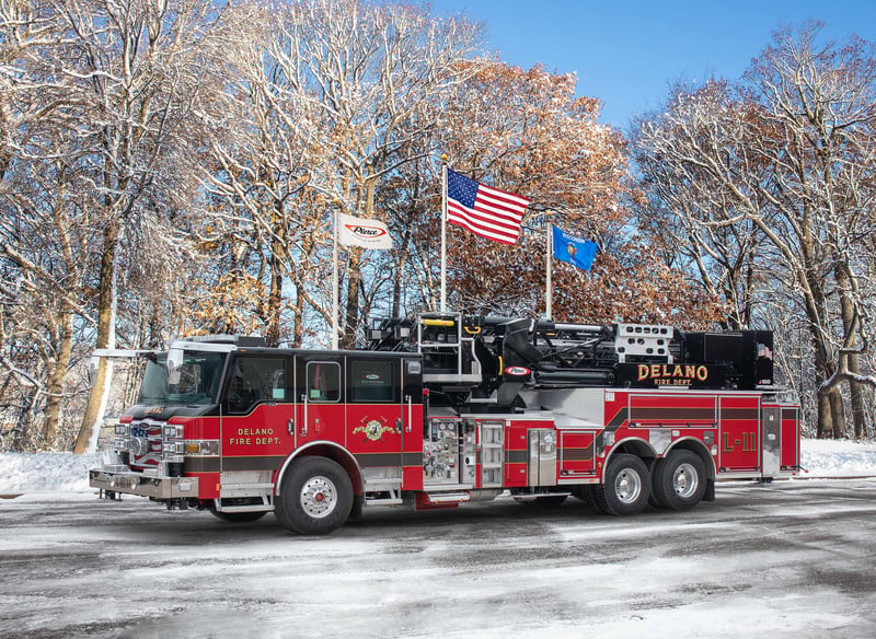 Delano Fire Department - Aerial – Aerial | Pierce | Delano, Minnesota