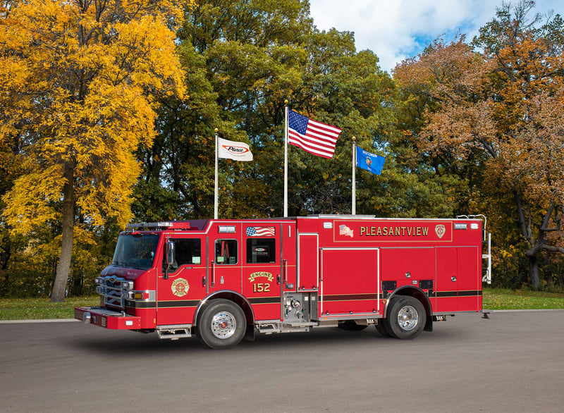 Pleasantview Fire Protection District - Pumper – Pumper | Pierce | LaGrange Highlands, Illinois
