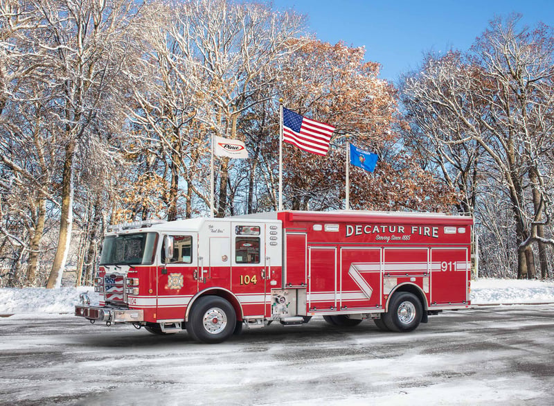 Decatur Fire - Pumper – Pumper | Pierce | Decatur, Indiana