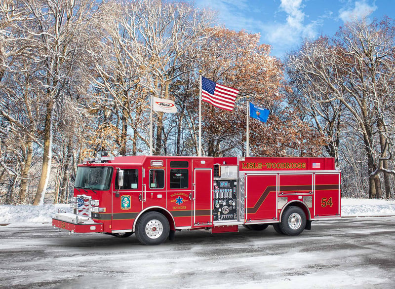 Lisle-Woodridge Fire District - Pumper – Pumper | Pierce | Lisle, Illinois