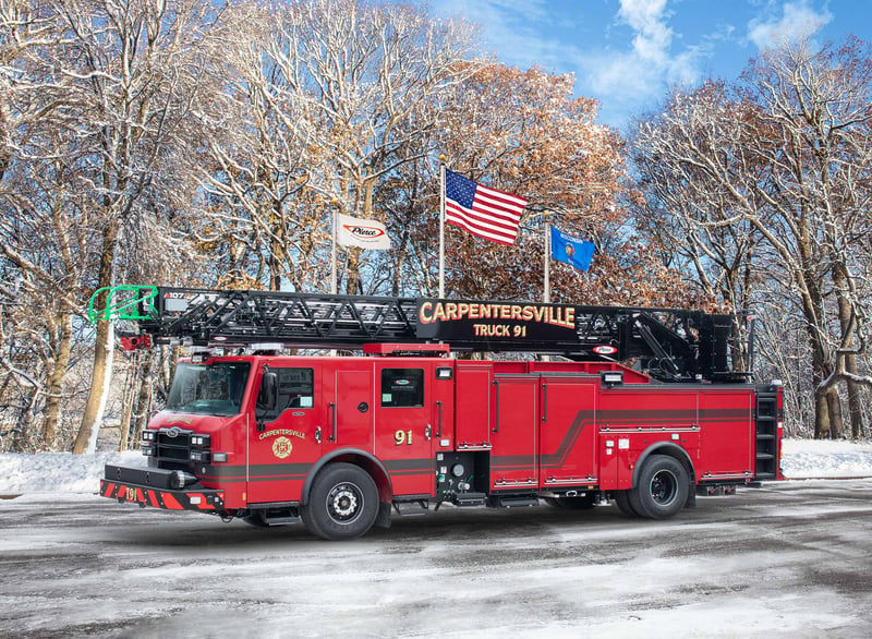 Carpentersville Fire Department - Aerial – Aerial | Pierce | Carpentersville, Illinois