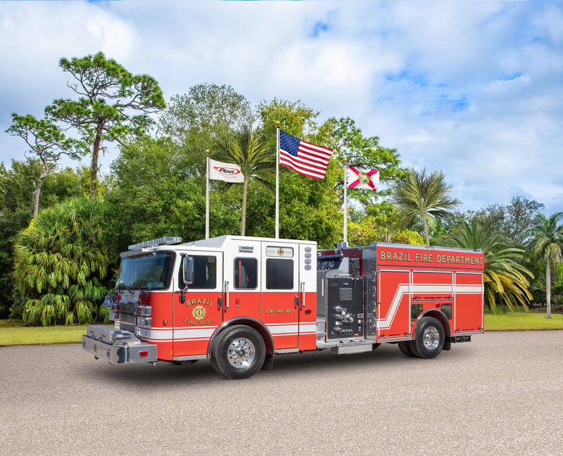 Brazil Fire Department - Pumper – Pumper | Pierce | Brazil, Indiana
