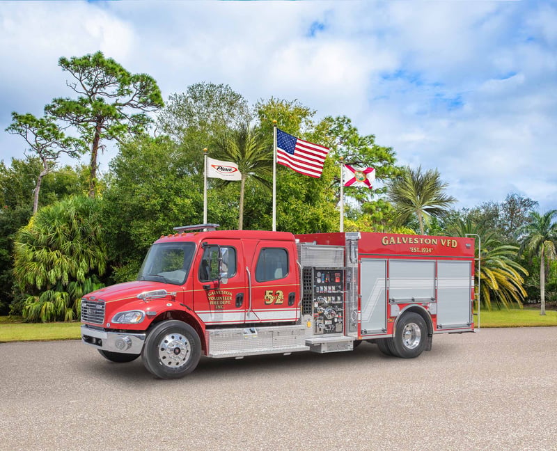 Galveston Volunteer Fire Department - Pumper – Pumper | Pierce | Galveston, Indiana