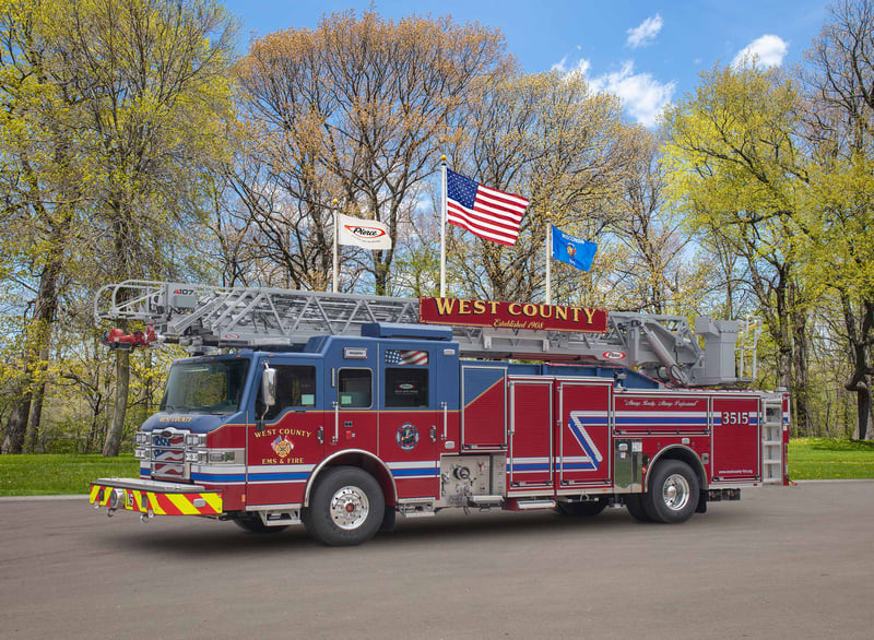 West County EMS & Fire Protection District - Aerial – Aerial | Pierce | Manchester, Missouri