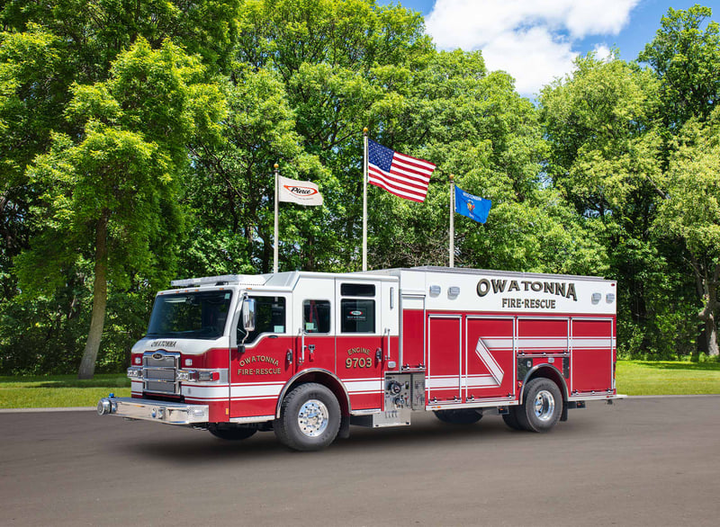 Owatonna Fire Department - Pumper – Pumper | Pierce | Owatonna, Minnesota