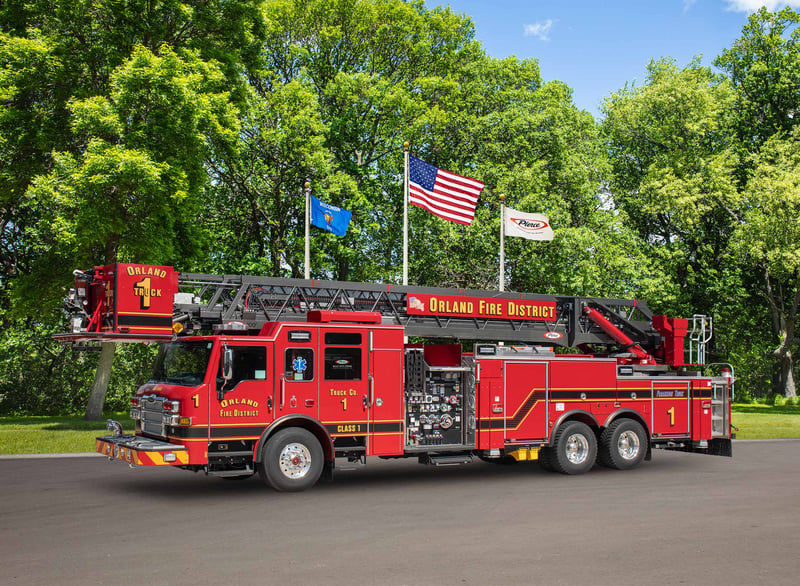 Orland Fire Protection District - Aerial – Aerial | Pierce | Orland Park, Illinois