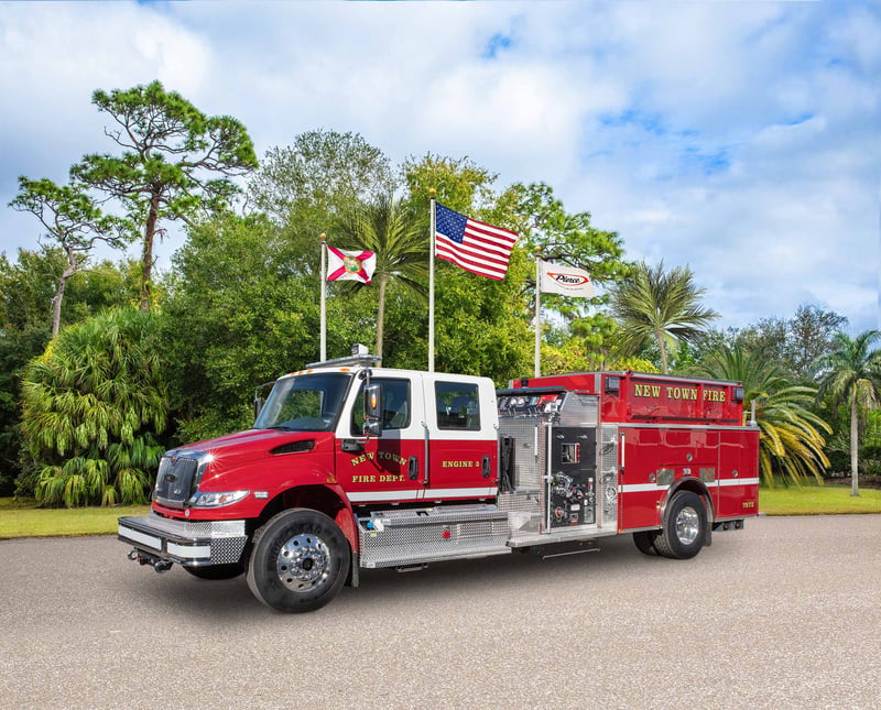 New Town Fire Department - Pumper – Pumper | Pierce | New Town, North Dakota