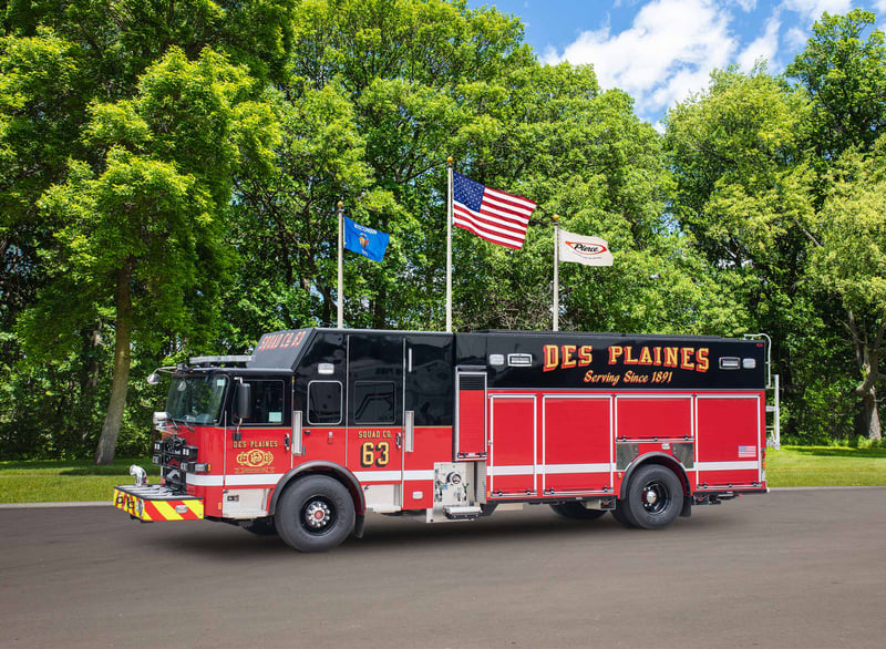 Des Plaines Fire Department - Pumper – Pumper | Pierce | Des Plaines, Illinois