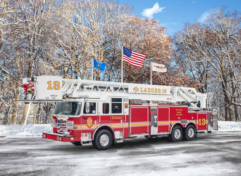 Indianapolis Fire Department - Aerial – Aerial | Pierce | Indianapolis, Indiana