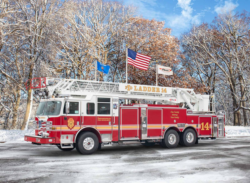 Indianapolis Fire Department - Aerial – Aerial | Pierce | Indianapolis, Indiana