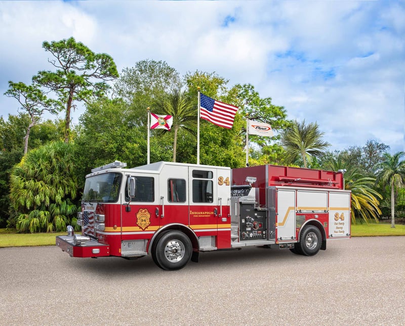 Indianapolis Fire Department - Pumper – Pumper | Pierce | Indianapolis, Indiana