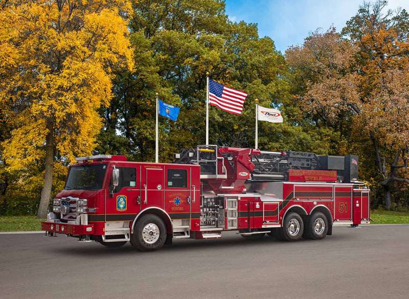 Lisle-Woodridge Fire Protection District - Aerial – Aerial | Pierce | Lisle, Illinois