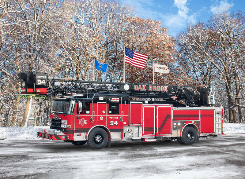 Oak Brook Fire Department - Aerial – Aerial | Pierce | Oak Brook, Illinois