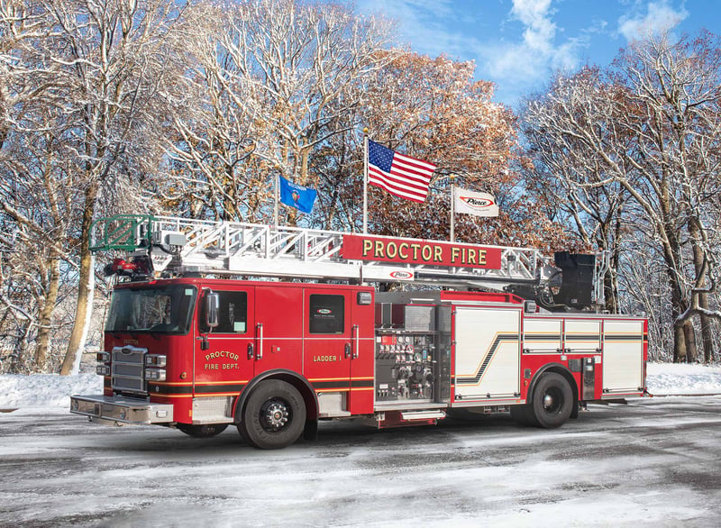 Proctor Fire Department - Aerial – Aerial | Pierce | Proctor, Minnesota