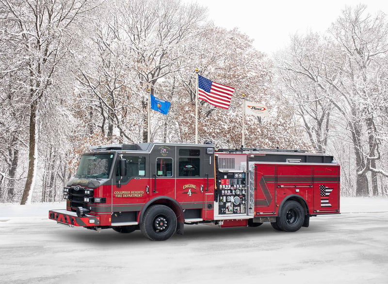 Columbia Heights Fire Department - Pumper – Pumper | Pierce | Columbia Heights, Minnesota