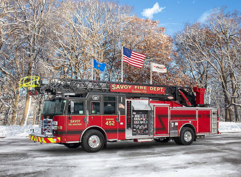 Savoy Fire Department - Aerial – Aerial | Pierce | Savoy, Illinois