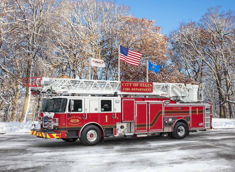 Elgin Fire Department - Aerial – Aerial | Pierce | Elgin, Illinois