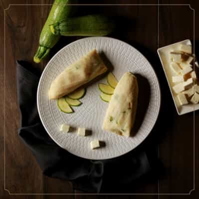 LoRes - Tamal - Flor de Lis - Calabaza con queso