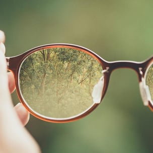show support on World Sight Day - photo by bud helisson via unsplash