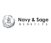 Navy and Sage