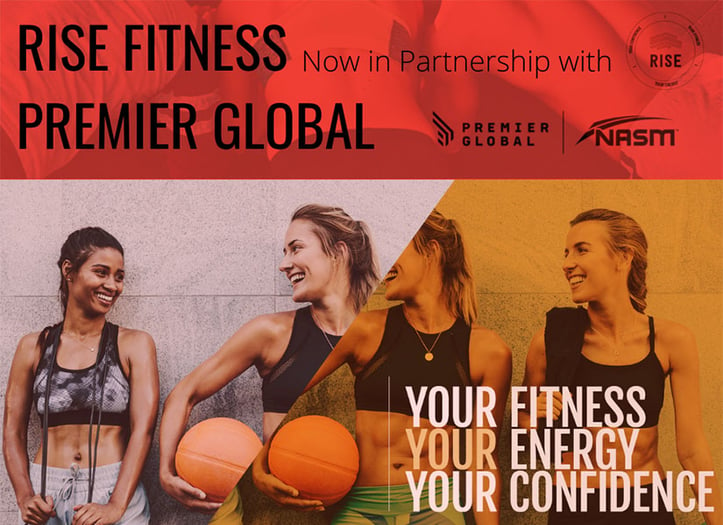 RISE provides franchisees with direct access to world class education via partnership with Premier Global NASM