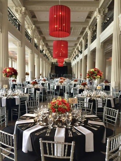 Beautiful indoor event