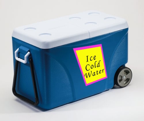 Cooler ideas for an outdoor summer event