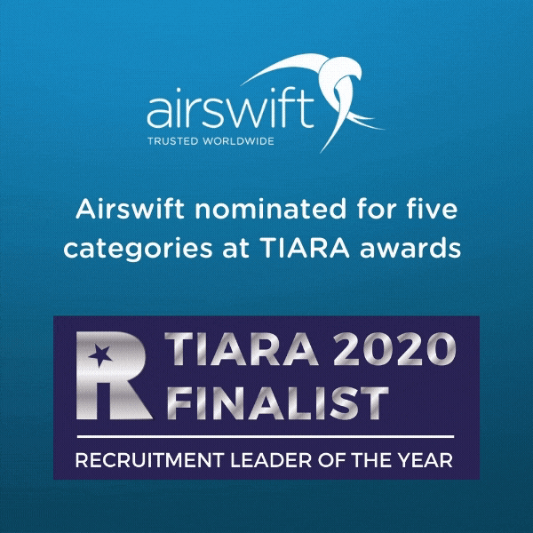 Airswift Nominated for 5 Tiara Awards