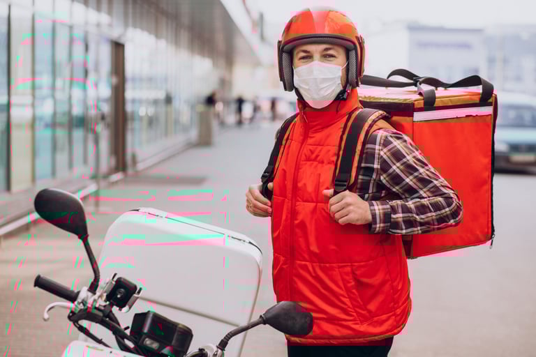 Entregadores fazem parte da Gig Economy