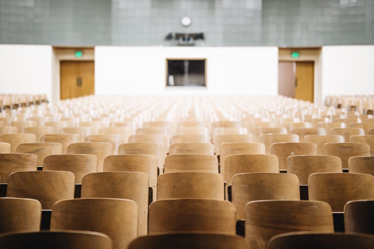 Empty Classroom. Photo by Nathan Dumlao, courtesy Unsplash.