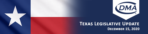 Texas Legislative Update December 15, 2020