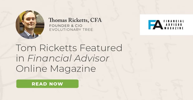 Interview with Tom Ricketts Featured on Financial Advisor Online Magazine Website