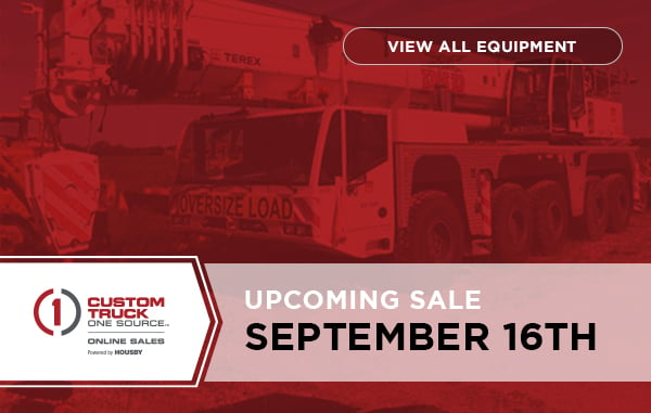 Upcoming CTOS Online Sale - September 16th | View All Equipment