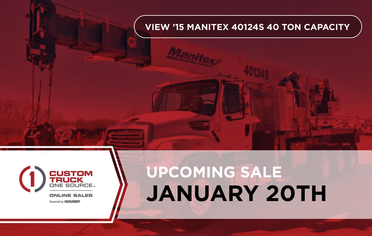 Upcoming CTOS Online Sale - January 20th | View ’15 Manitex