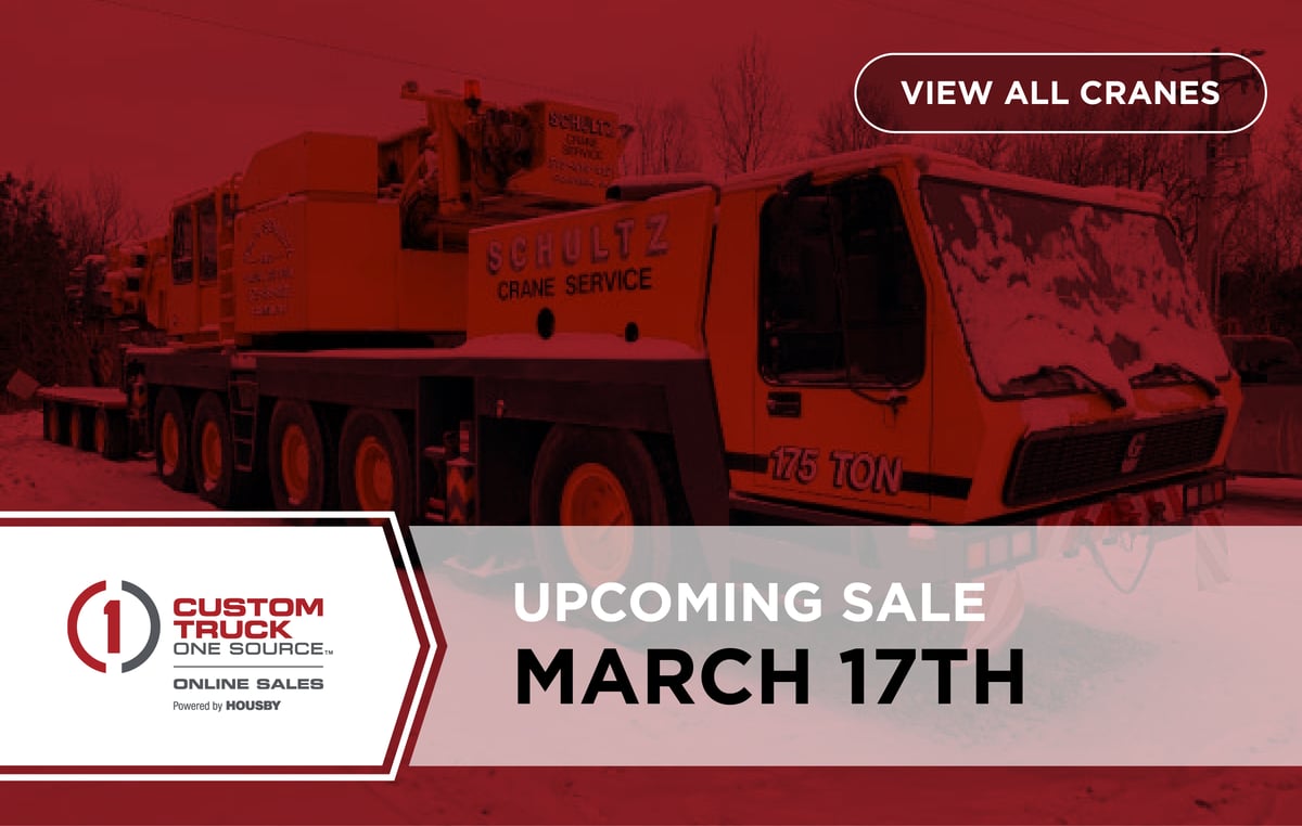 Upcoming CTOS Online Sale - March 17th | View All Cranes
