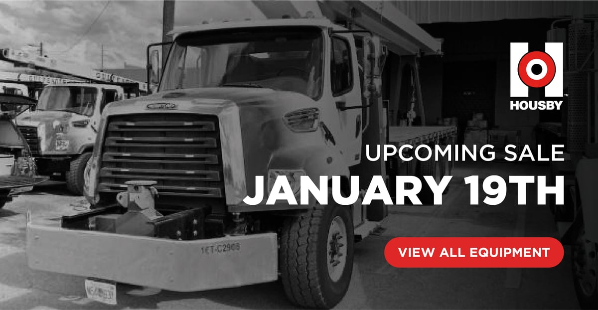 Upcoming Housby Online Sale - January 19th | View All Equipment