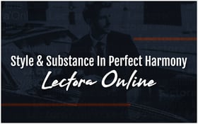 Style & Substance In Perfect Harmony: Lectora Online