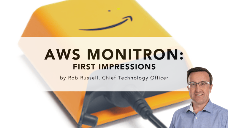 AWS Monitron: First Impressions