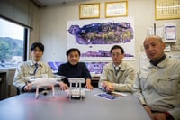 DJIドローンによる計測業務と災害調査